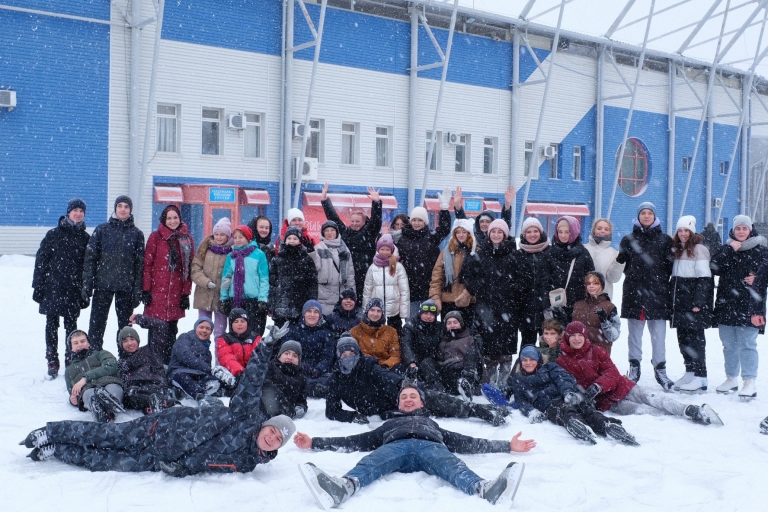 Поездка на каток «Сатурн»